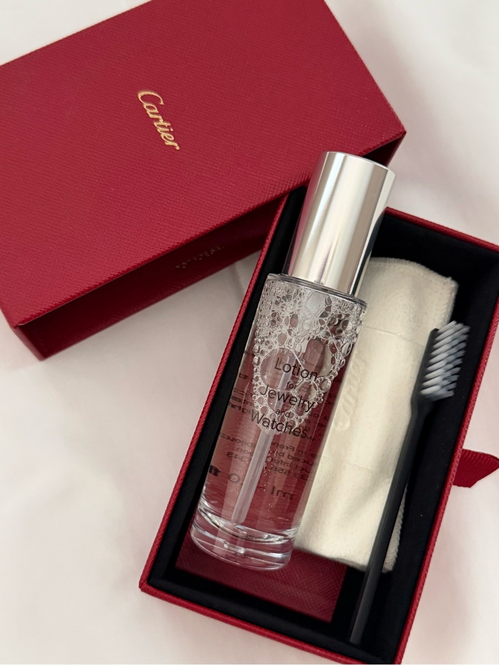 LIKE NEW Cartier Lotion For Jewelry and Watches, 30 ml
